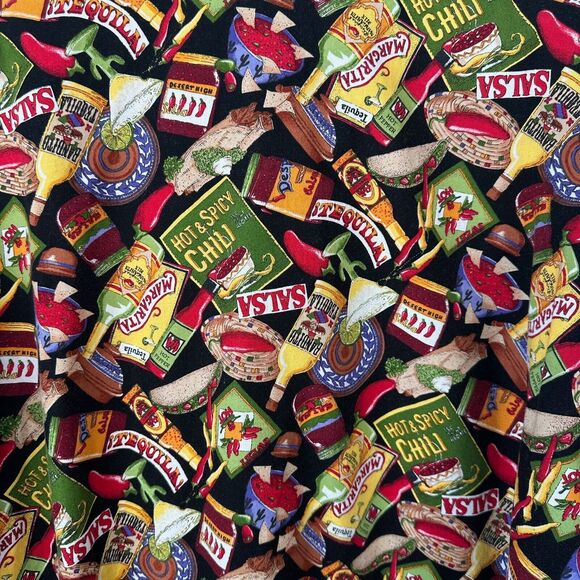 Toucan Dance by Fast Lane Short Sleeve Button Down Salsa Mexican Shirt Mens XXL - Picture 6 of 6